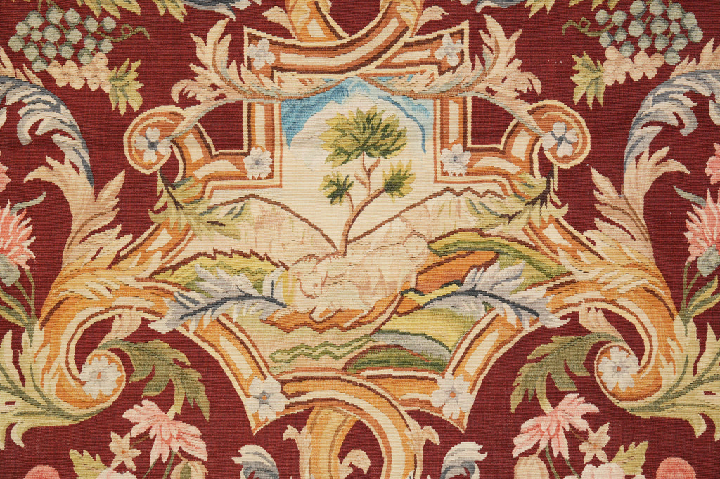 2.6 x 10 Hanging Tapestry Runner Handmade Wool and Silk #F-3030