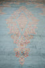 Load image into Gallery viewer, 11 x 19 Authentic Antique Persian Kerman Estate Rug Light blue #23960