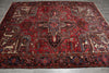 Load image into Gallery viewer, 8 x 9.8 Semi Antique Persian Heriz Iran Rug #B-73869