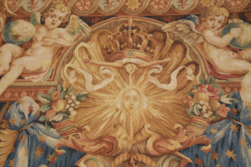 5 x 8 Roman Pictorial Handmade Tapestry #PIX-17228