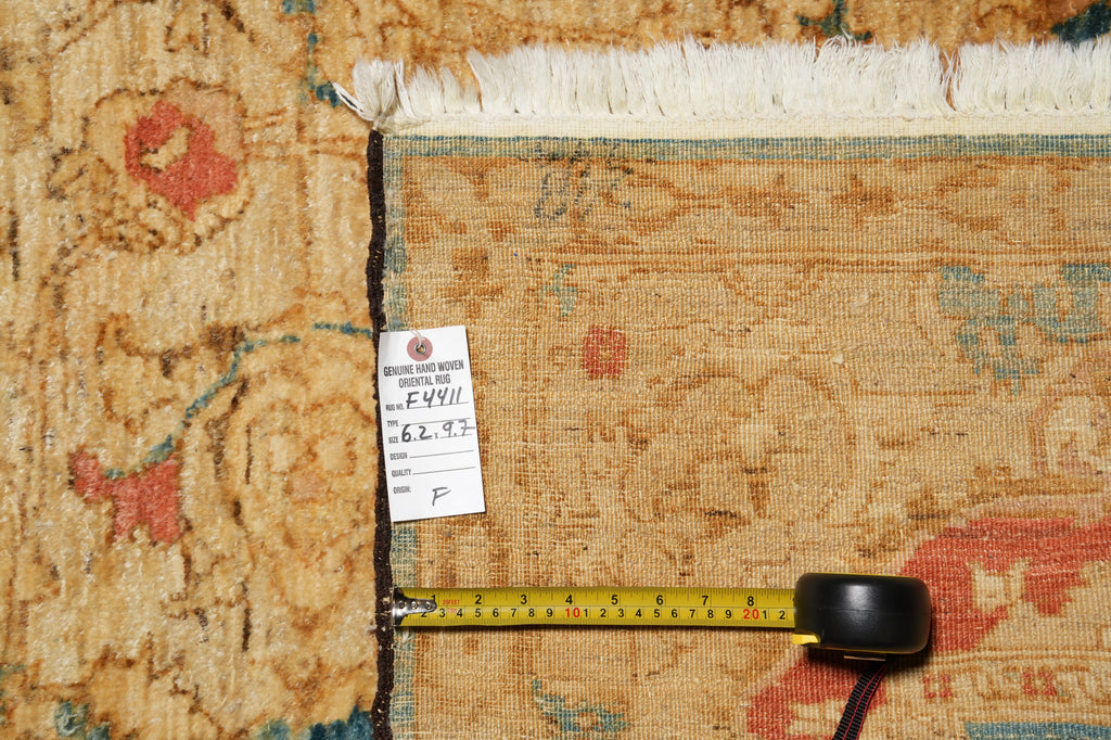 6.2 x 9.7 Handmade Zigler Chobi Rug European Mode #F-4411