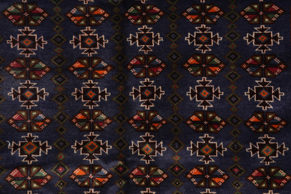 4 x 6  Afghan Turkman Baluch Rug Wool #F-3249