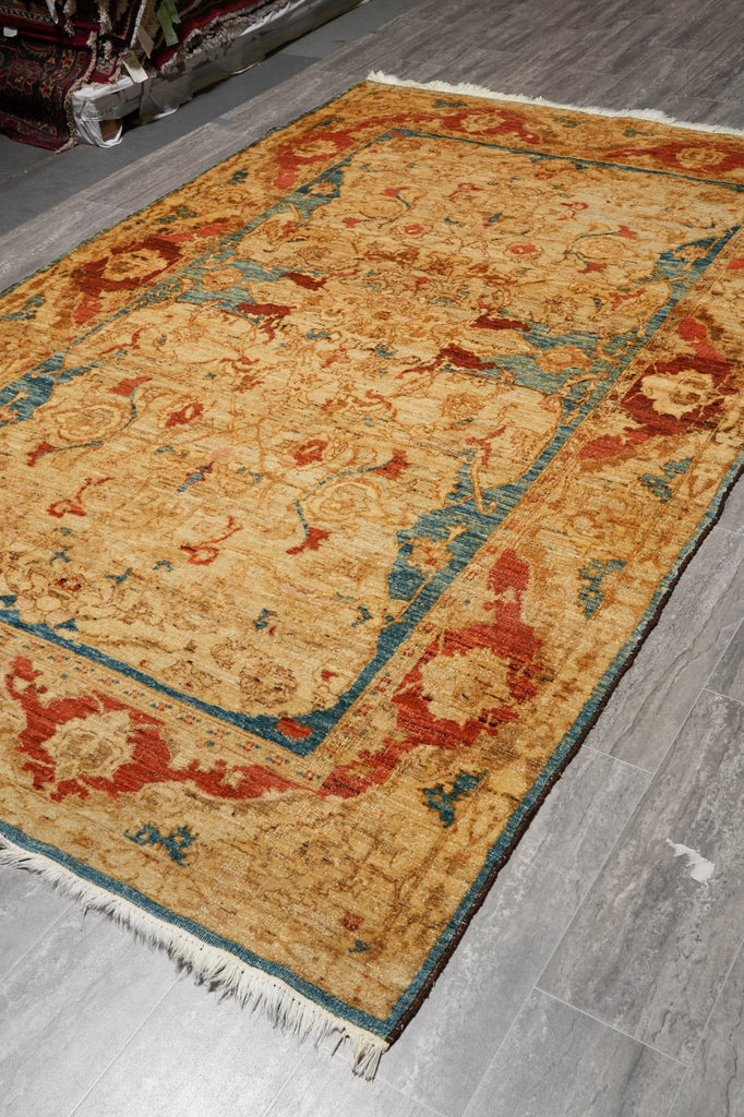 6.2 x 9.7 Handmade Zigler Chobi Rug European Mode #F-4411