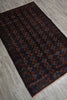 Load image into Gallery viewer, 4 x 6  Afghan Turkman Baluch Rug Wool #F-3249