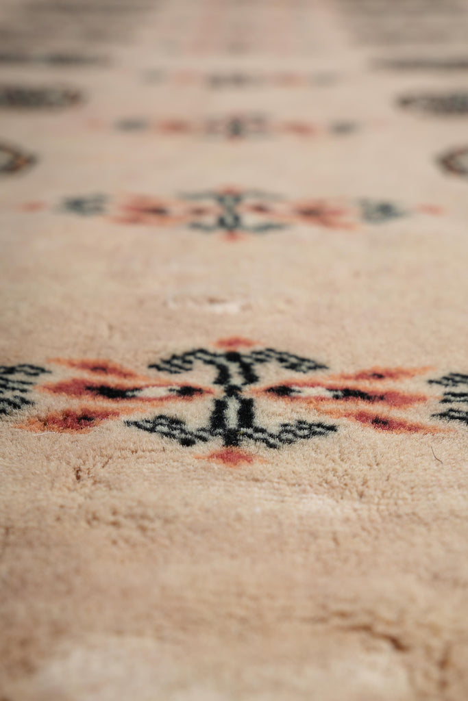 6.9 x 7.6 New Handmade Square Pakistan Bokhara Rug #F-4062