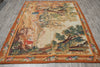 Load image into Gallery viewer, 6 x 8 Handmade Pictorial Tapestry 17 Th Century French Pattern Area Rug