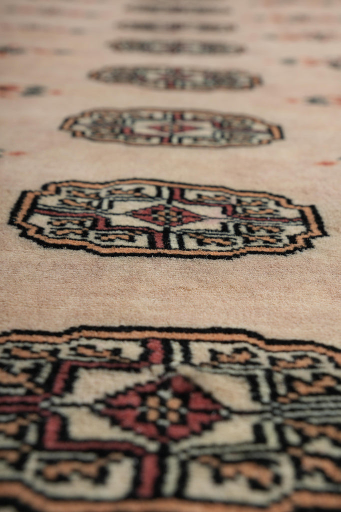 6.9 x 7.6 New Handmade Square Pakistan Bokhara Rug #F-4062