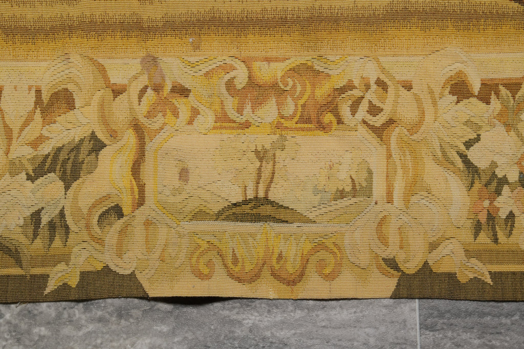 5 x 6 Pictorial Handmade Tapestry Reproduction of 17 Th French Century #F-3031