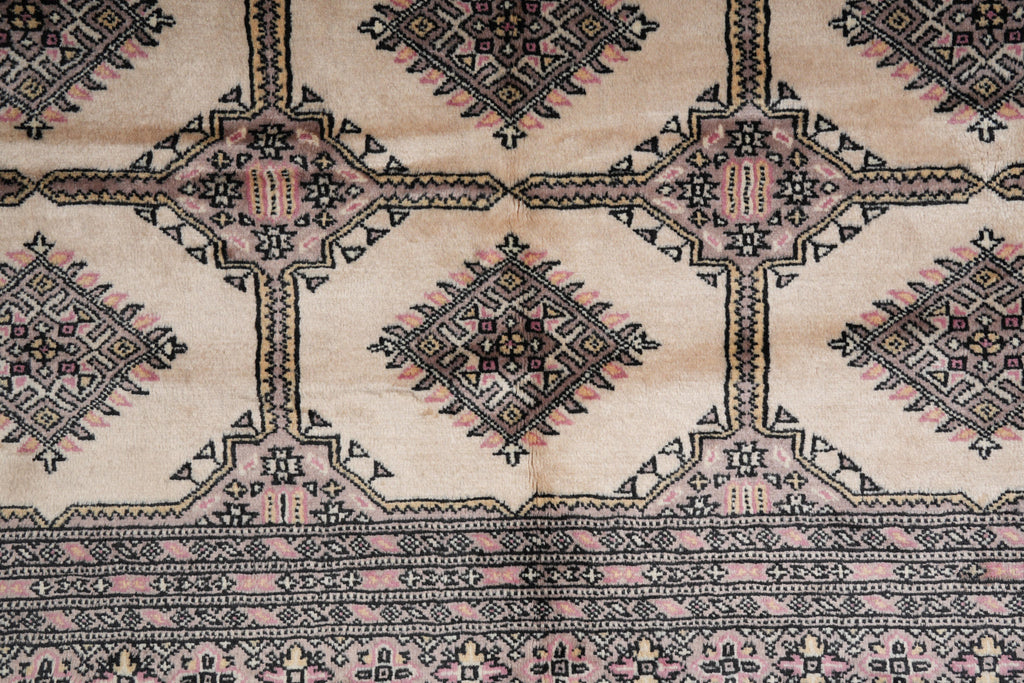 6.6 x 8.8 New Jaldar Bokhara Rug Soft Wool #F-4063