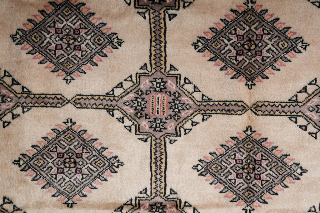 6.6 x 8.8 New Jaldar Bokhara Rug Soft Wool #F-4063