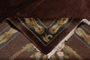 Load image into Gallery viewer, 10.2 x 14 Handmade Wool Rug French Aubusson Brown #F-4408
