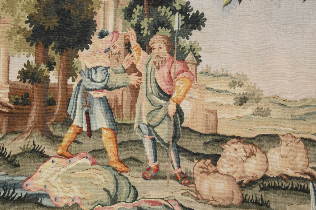 5 x 7 Handmade Tapestry Pictorial French Pattern #PIX-10046