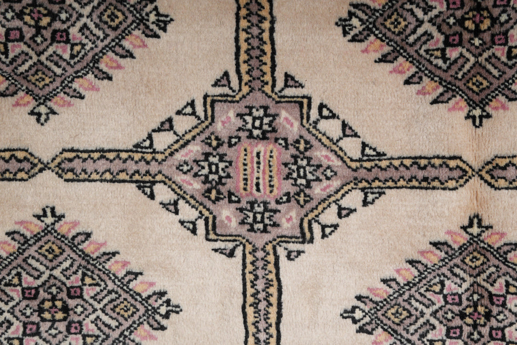 6.6 x 8.8 New Jaldar Bokhara Rug Soft Wool #F-4063