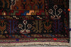 Load image into Gallery viewer, 4 x 6.7 Tribal Rug Handmade Afghanistan Wool Animal Motif #F-3247