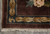 Load image into Gallery viewer, 10.2 x 14 Handmade Wool Rug French Aubusson Brown #F-4408
