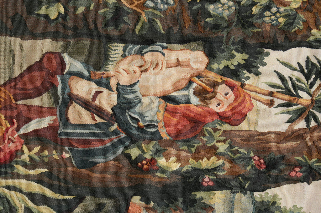 5 x 7 Handmade Tapestry Pictorial French Pattern #PIX-10046