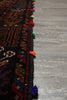 Load image into Gallery viewer, 4 x 6.7 Tribal Rug Handmade Afghanistan Wool Animal Motif #F-3247