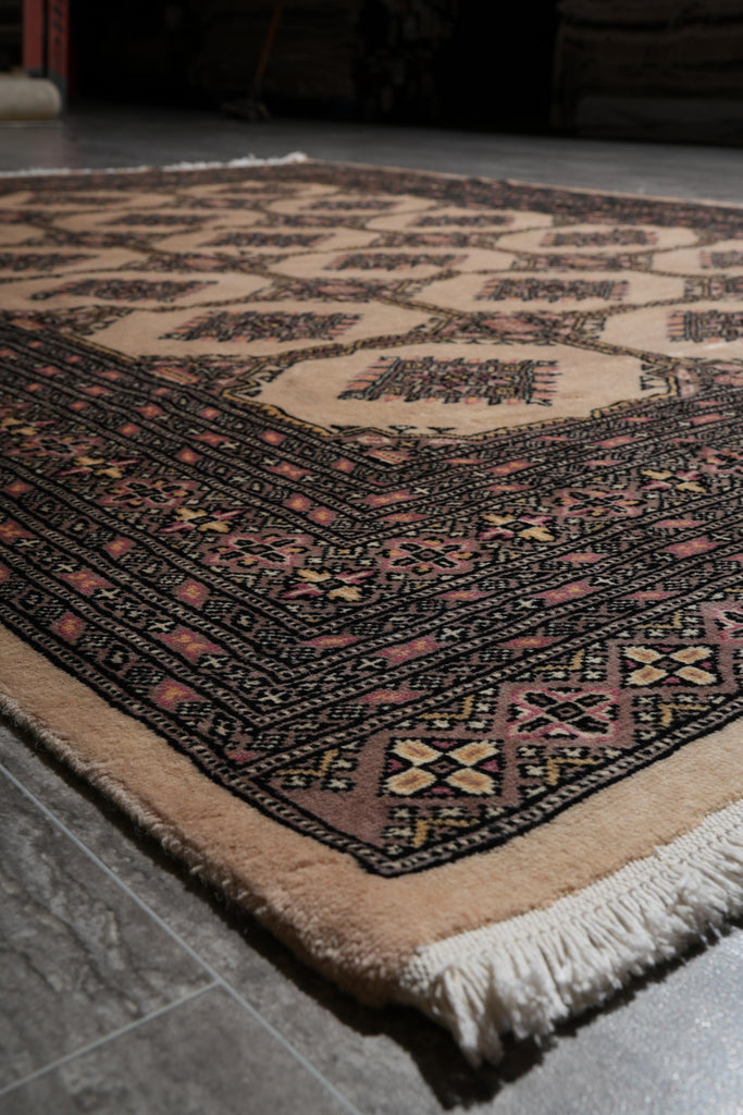 6.6 x 8.8 New Jaldar Bokhara Rug Soft Wool #F-4063