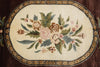 Load image into Gallery viewer, 10.2 x 14 Handmade Wool Rug French Aubusson Brown #F-4408