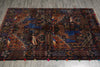 Load image into Gallery viewer, 4 x 6.7 Tribal Rug Handmade Afghanistan Wool Animal Motif #F-3247
