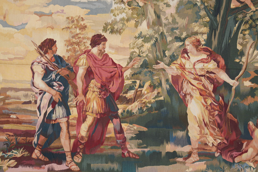 5.7 x 7.6 PITORIAL Tapestry Handmade ART #PIX-14722