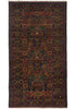 Load image into Gallery viewer, 3.9 x 7 Tribal Fancy Handmade Wool Afghanistan Rug #F-3246
