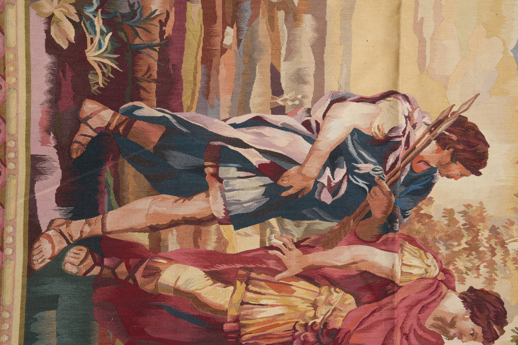 5.7 x 7.6 PITORIAL Tapestry Handmade ART #PIX-14722