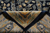 Load image into Gallery viewer, 10 x 13.6 Handmade Nepali Rug Dark Blue and Gold #F-4409