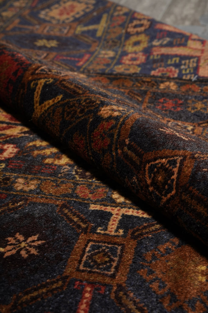 3.9 x 6 Animal Tribal Pattern Handmade Afghanistan Rug #F-3245