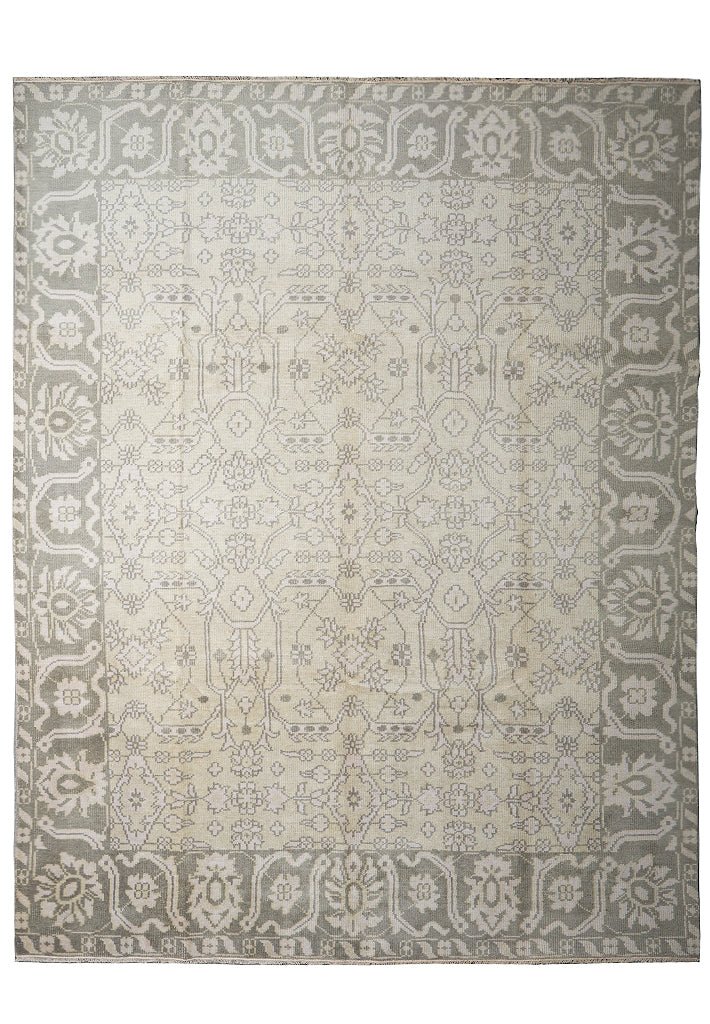 9 x 12 Handmade Contemporary Wool Rug #F-4065