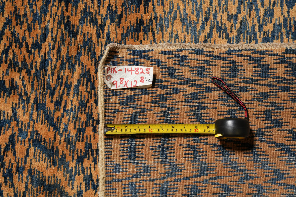 9.8 x 12.8 Handmade Contemporary Transitional Carpet #PIX-14825