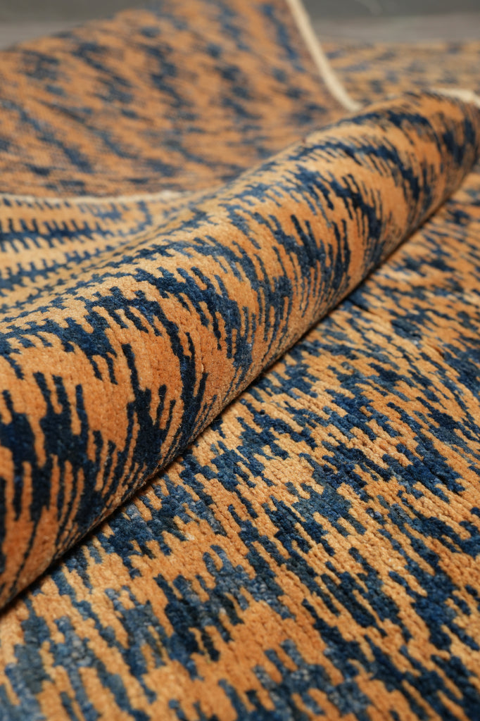 9.8 x 12.8 Handmade Contemporary Transitional Carpet #PIX-14825