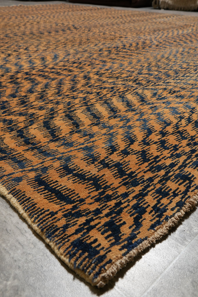 9.8 x 12.8 Handmade Contemporary Transitional Carpet #PIX-14825