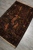 Load image into Gallery viewer, 3.9 x 6 Animal Tribal Pattern Handmade Afghanistan Rug #F-3245