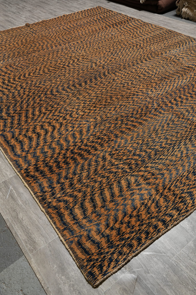 9.8 x 12.8 Handmade Contemporary Transitional Carpet #PIX-14825