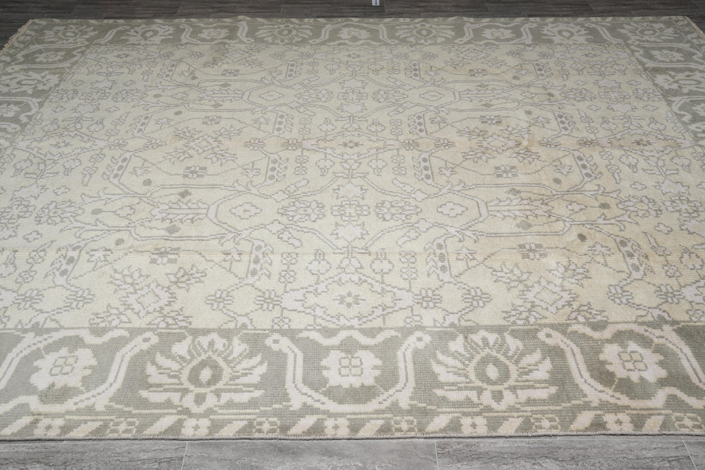 9 x 12 Handmade Contemporary Wool Rug #F-4065