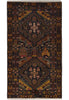 Load image into Gallery viewer, 3.9 x 6.8 Baluchistan Rug Afghanistan Handmade Carpet #F-3258