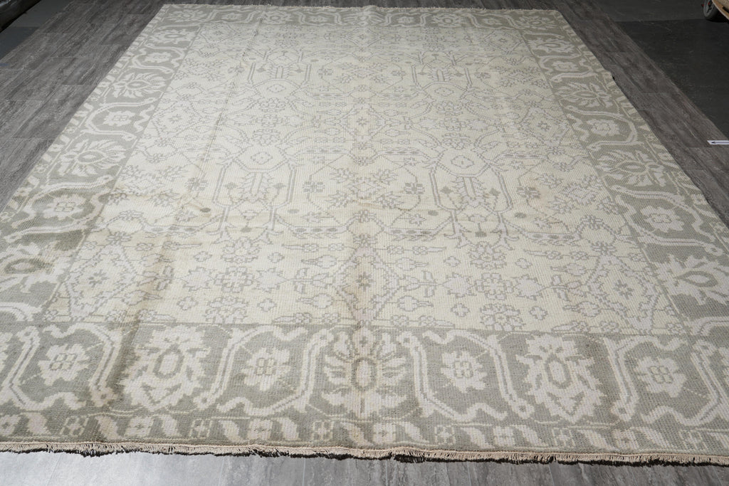 9 x 12 Handmade Contemporary Wool Rug #F-4065