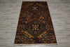 Load image into Gallery viewer, 3.9 x 6.8 Baluchistan Rug Afghanistan Handmade Carpet #F-3258