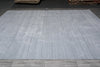Load image into Gallery viewer, 9 x 12 Contemporary Handmade Rug PLAIN GRAY #F-4066