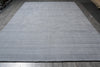 Load image into Gallery viewer, 9 x 12 Contemporary Handmade Rug PLAIN GRAY #F-4066