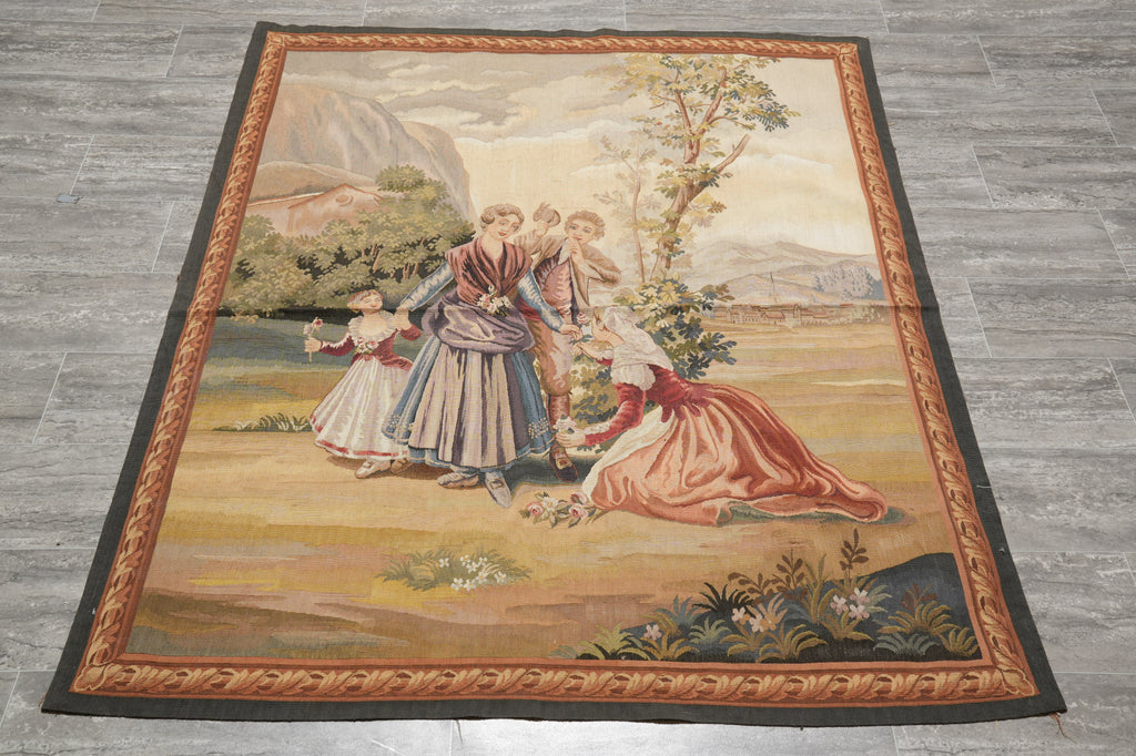 4.7 x 5.6 Nice Hanging Handmade Tapestry #PIX-10012