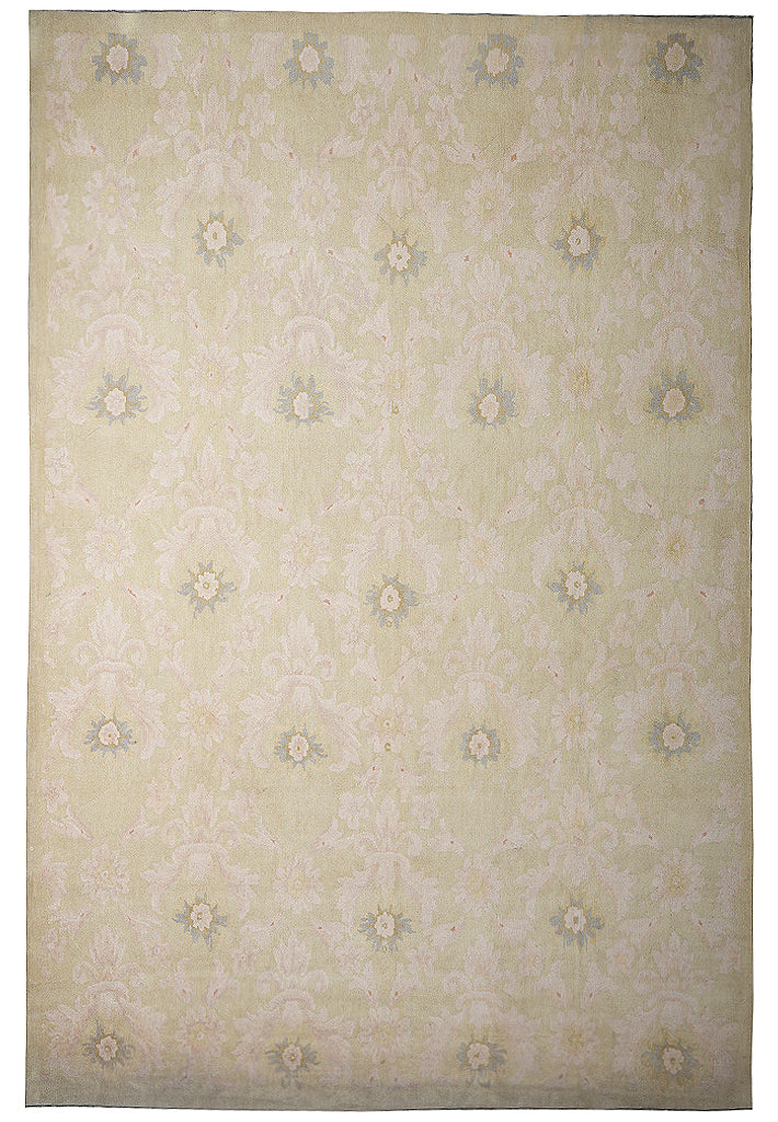 9.0 x 12.0 New Handmade Wool French Rug #F-4067