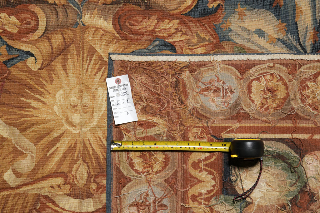 6 x 9 ROMAN Tapestry HANDMADE Handing Rug #F-3035