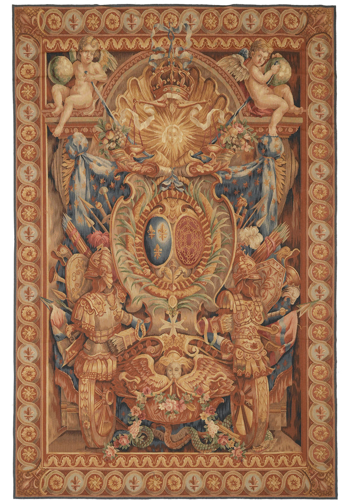 6 x 9 ROMAN Tapestry HANDMADE Handing Rug #F-3035