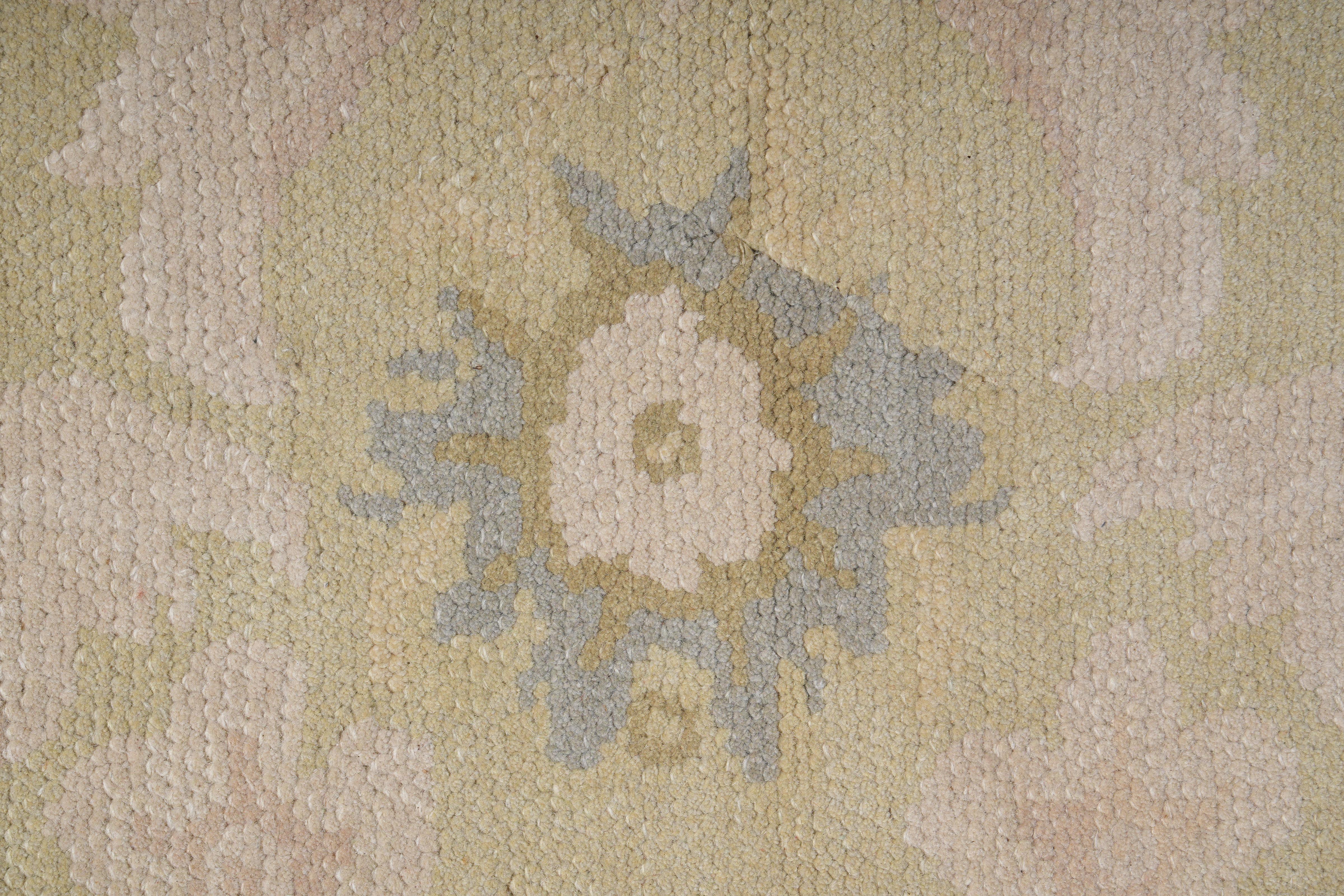 Uiuc Rug 9 x 12 New Champaign Green Handmade Wool French Rug #F-4067 | www ...