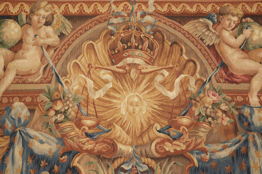 6 x 9 ROMAN Tapestry HANDMADE Handing Rug #F-3035