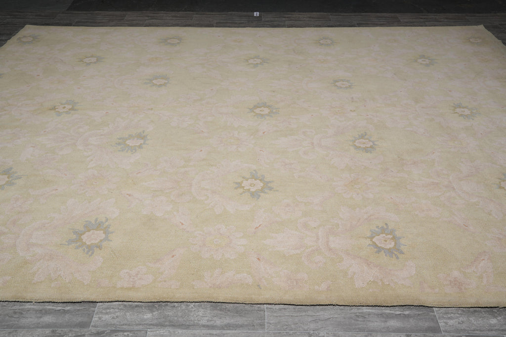 9.0 x 12.0 New Handmade Wool French Rug #F-4067