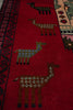 Load image into Gallery viewer, 2.8 x 4.7 Hand-Knotted Pictorial Queen Tribal Rug #F-3255