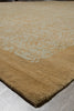 Load image into Gallery viewer, 10.1 x 13 Quality Handmade Modern Transitional Rug Green Brown #F-4412